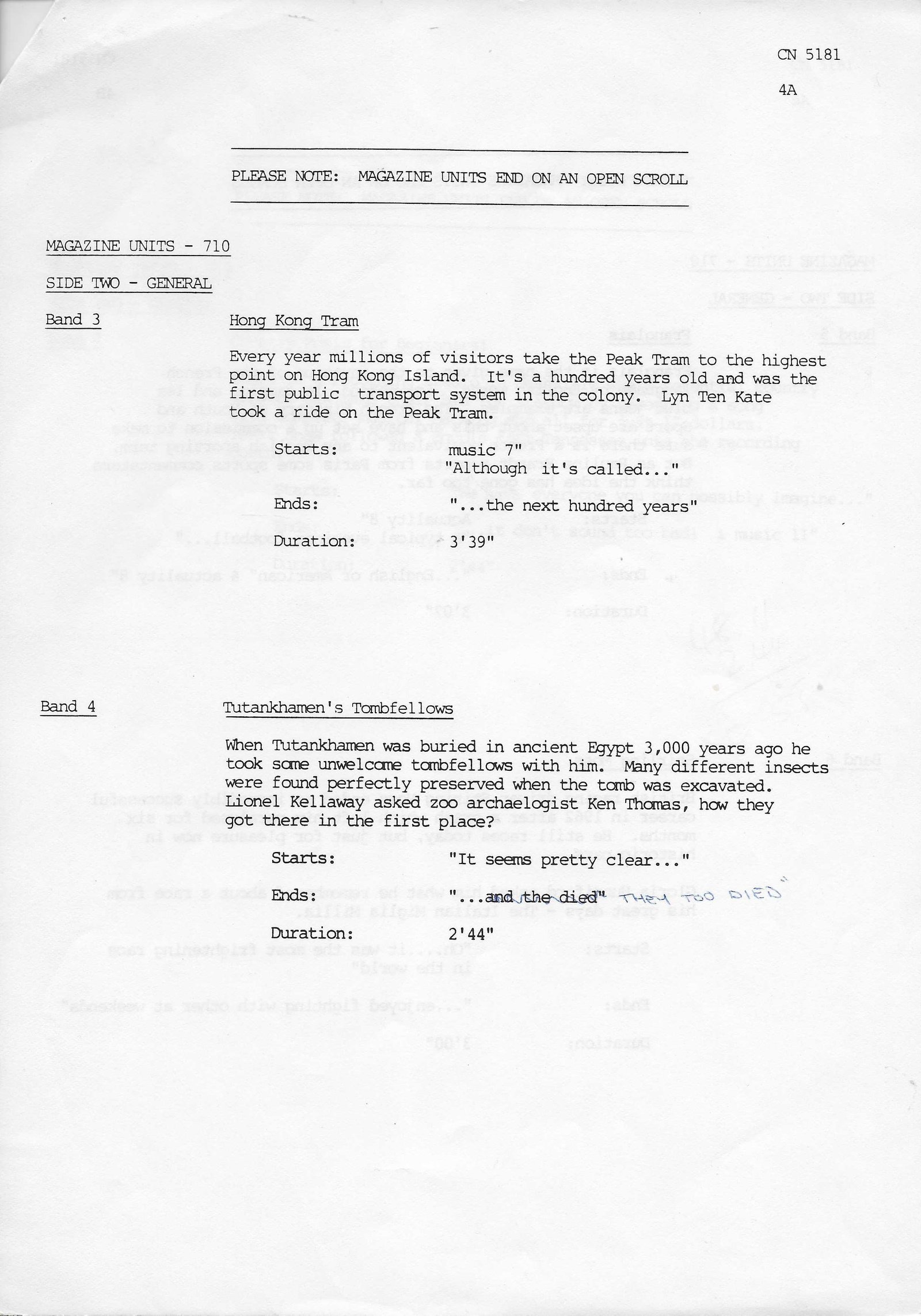 Inserts from CN 5181